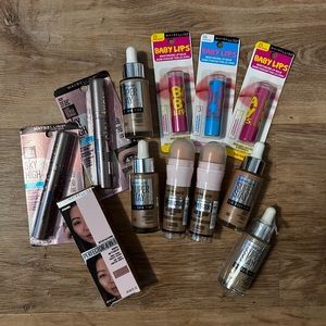 Unopened, Maybelline makeup lot